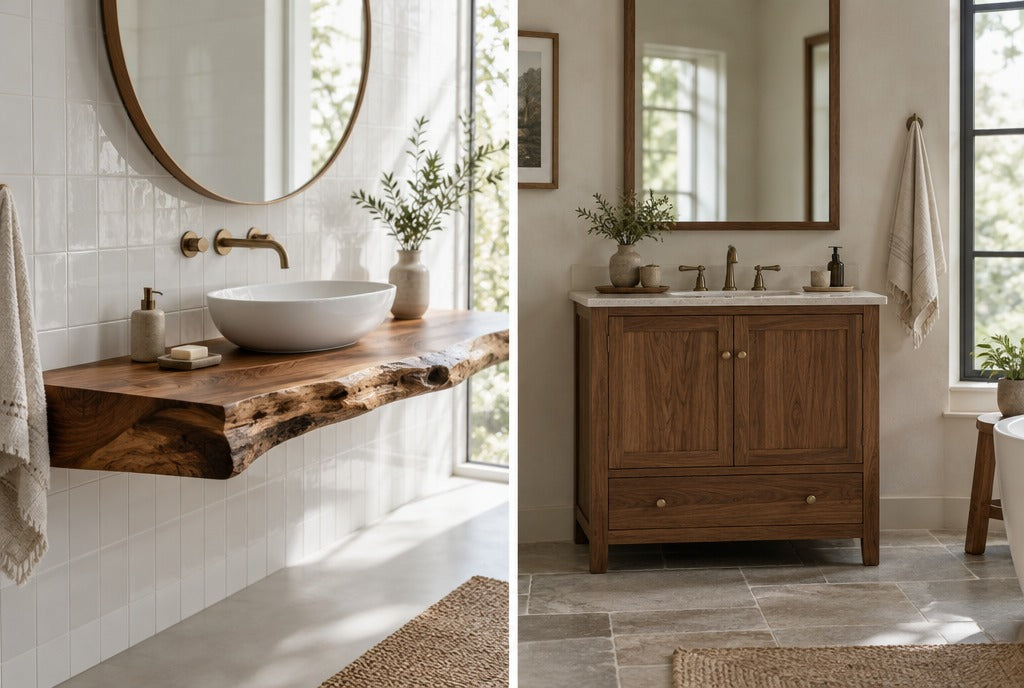 Floating vs. Freestanding Bathroom Vanity: Which Fits Your Remodel?