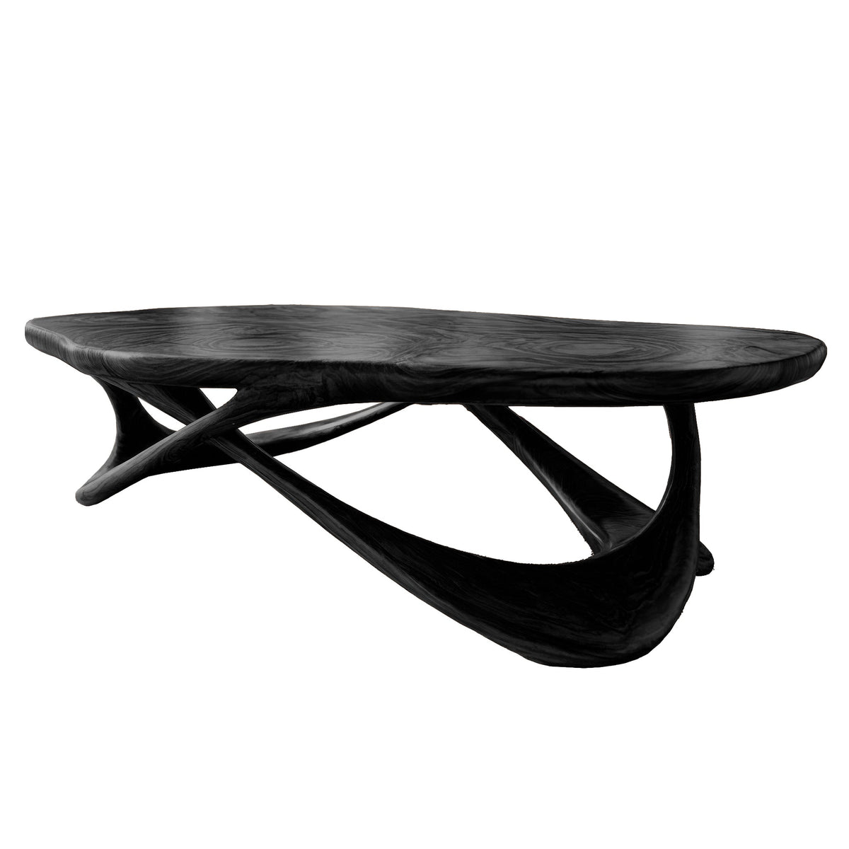 Aurevyn Live Edge Solid Wood Coffee Table