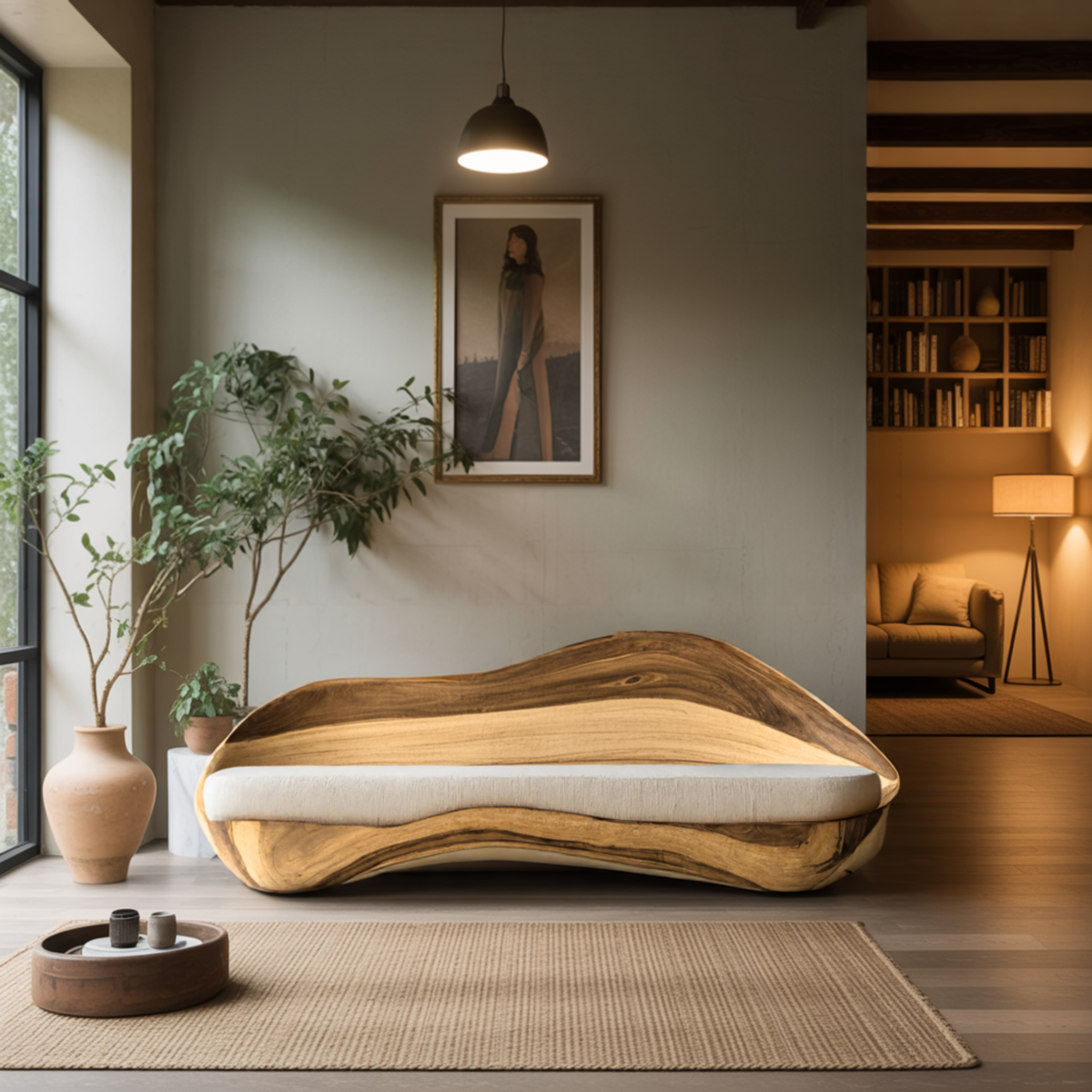 Dunecrest Solid Wood Live Edge Sofa
