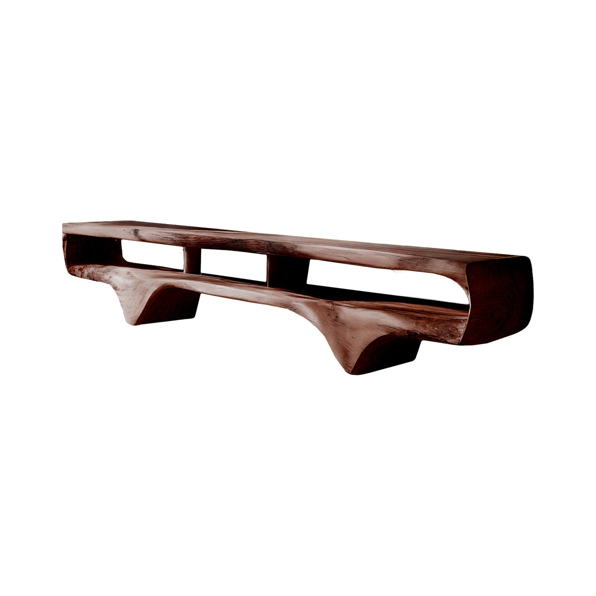 Flowcrest Solid Wood TV Console